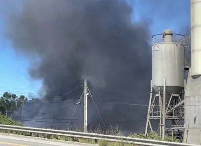 Blaze destroys JMI facility in Falconer